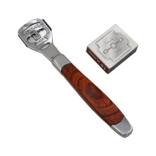 Homoyoyo Cutter Set with Multi-Color Alloy Steel Blades and Wood Handle for Crafting and Woodworking
