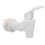Water Spigot Tap – Plastic, 18mm Thread, White 1