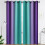 Verduisterende gordijnen met kleurverloop, 52x72 inch, polyester, 2 panelen 1