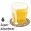 Lot de 8 sous-verres en coton et lin avec support 4