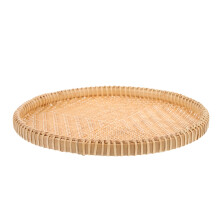 Panier de rangement en bambou pour fruits et en-cas