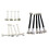Artistics Flower Dotting Set With Stamping-5 piece white set 2