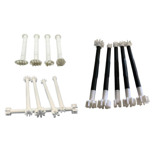 Artistics Flower Dotting Set With Stamping-5 piece white set 1