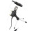 Condenser Microphone Phone Holder Stand Cell Phone Holder Black 3