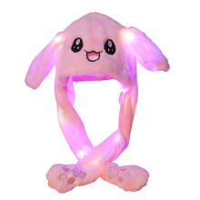 LED Plush Hat with Removable Ears Cute Claws Airbag Cap Accessory