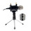 Condenser Microphone Phone Holder Stand Cell Phone Holder Black 5