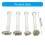 Artistics Flower Dotting Set With Stamping-5 piece white set 4