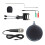Condenser Microphone Phone Holder Stand Cell Phone Holder Black 2