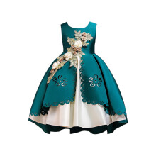 Modieuze feestjurk voor meisjes, prinsessenjurk, galajurk voor bruiloften en andere gelegenheden, elegante baljurk, maten 3-12 jaar