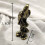 Handmade Eagle Figurine Easy to Clean Copper Antique Handmade Eagle Statue for Desktop Eagle Figurine 6