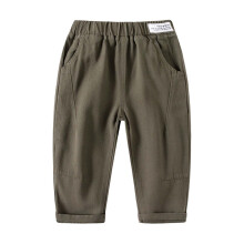 Ediodpoh Kids Casual Trousers for Boys & Girls 1-8Y, Green, Summer/Winter, Playground/Yoga/Sports, Compatible with Toddler Sizes