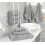 Ensemble de 6 serviettes en coton turc 600 g/m² 2