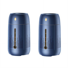 Humidificateurs HIBIBUD (lot de 2) pour chambre, silencieux, hydrate la peau, bleu