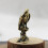Håndlavet kobberørnefigur 3,8x1,7 cm 3