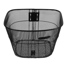 Tineasur Bicycle Handlebar Metal Basket Quick Release Large Capacity 1Set