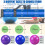 Anti-Burst Inflatable Exercise Ball for Pregnancy, Pink 6