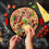 Tavă de pizza rotundă perforată din oțel carbon de 15" 3