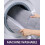 Badkamermat 24x16 inch grijs antislip absorberend 6