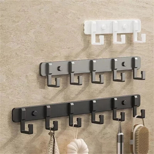 3To7Hooks Μεταλλικοί γάντζοι θήκης κλειδιών αλουμινίου για παλτό, ρούχα, κρεμάστρα 2