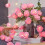 LED pink rose string lights indoor wedding bedroom 33 ft 5
