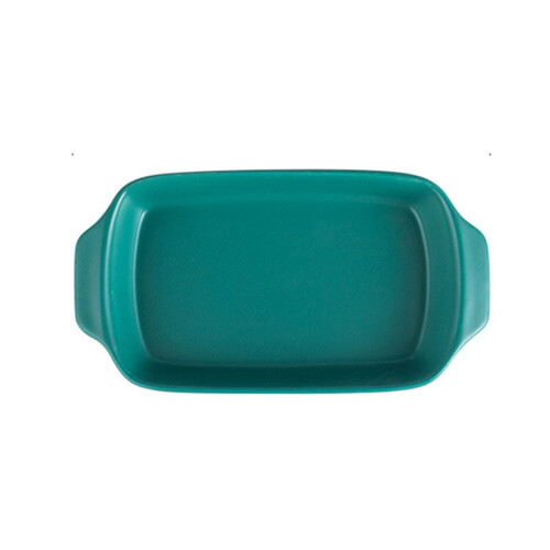 Baking Tray Practical Household Baking Plate Cake Bread Baking Tray for Home Kitchen Bakery (Dark Green)
