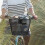 Tineasur Bicycle Handlebar Metal Basket Quick Release Large Capacity 1Set 8