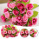 21 Yellow Silk Artificial Roses with Long Stems 2