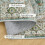Vintage Washable Runner Rug 2'6" x 8' Green 3