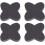 100 st chokladpapper tryffelpapper muffinsfoder choklad godiskoppar förpackning separerande brickor dessertbotten bakformar 1