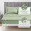 Twin XL comforter set sage green 5-piece 4