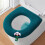 Coussin de siège de toilette universel 42 x 35 cm en polyester 5