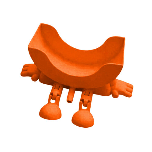 Τρισδιάστατα εκτυπωμένη θήκη σφουγγαριών με κρεμαστά πόδια, πάγκος εργασίας 1