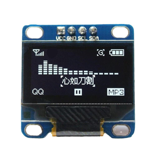 Display LCD OLED SSD1306I2C IIC SPI Serial 0,96" 4J0D Bl I6D7