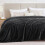 Couverture polaire rayée 300 g/m², format Queen 1