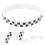 Braccialetti in silicone bianco – Confezione da 12, leggeri e 1
