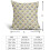 Fodere per cuscini con stampa a blocchi blu e verde, 45x45 cm, set da 2 5