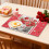 Valentijnsdag placemats van polyester, 45x30 cm 4