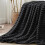 Couverture polaire rayée 300 g/m², format Queen 4