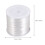 Hilo elástico blanco para la fabricación de joyas - 8 mm 2