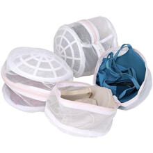 Premium Bra Wash Bag Set of 3 – Mesh Lingerie Laundry Bags for Delicates, Machine Wash Safe, Durable Zipper – Regular Size