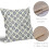 Fodere per cuscini con stampa a blocchi blu e verde, 45x45 cm, set da 2 4