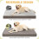 Cama ortopédica para cães de até 22,7 kg (35 x 22 polegadas) 5
