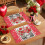 Valentijnsdag placemats van polyester, 45x30 cm 5