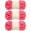 3 τεμάχια/300 γρ. Νήμα Loop, 100% πολυεστερικό νήμα Chenille Puffy για χειροτεχνίες 1