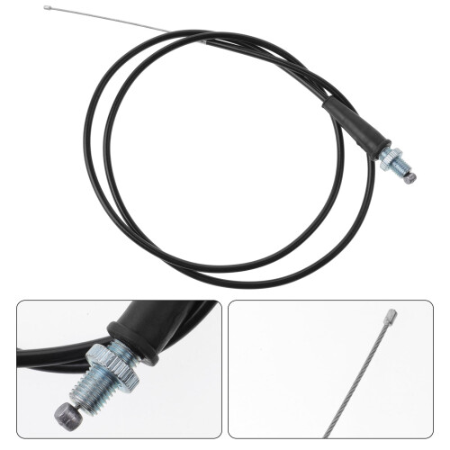 Universal Throttle Cable Motorcycle Accessory PU Leather 1Set