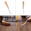 6.3inch Wooden Bent Latch Hook Crochet Needle Hook Tool 6