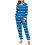 Dames winterpyjamaset van dubbel fleece, 2-delig 1