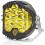 Φως LED εκτός δρόμου 5" 50W Amber – Στρογγυλός συνδυασμός σποτ/πλημμύρας για Wrangler, ATV, 2