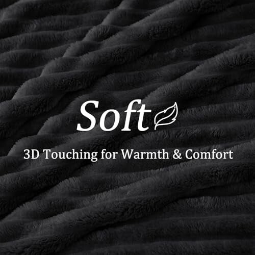 Couverture polaire rayée 300 g/m², format Queen 1