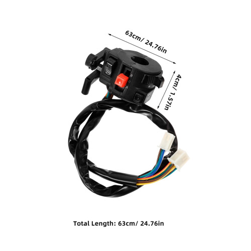 Interruptor de ignição de cobre para scooter chinesa (1 conjunto) 1